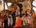 Sadro Adoration des mages Sandro Botticelli